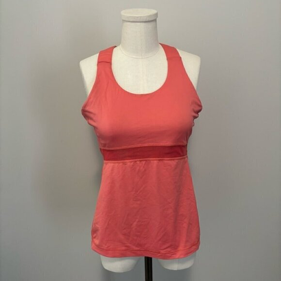 Lululemon Swift Tank Top Peach Pink Size 10 - Picture 6 of 15